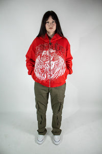 Siren Red Zip-Up