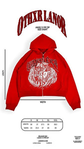 Siren Red Zip-Up