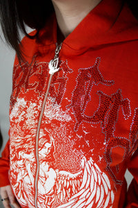 Siren Red Zip-Up