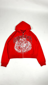 Siren Red Zip-Up